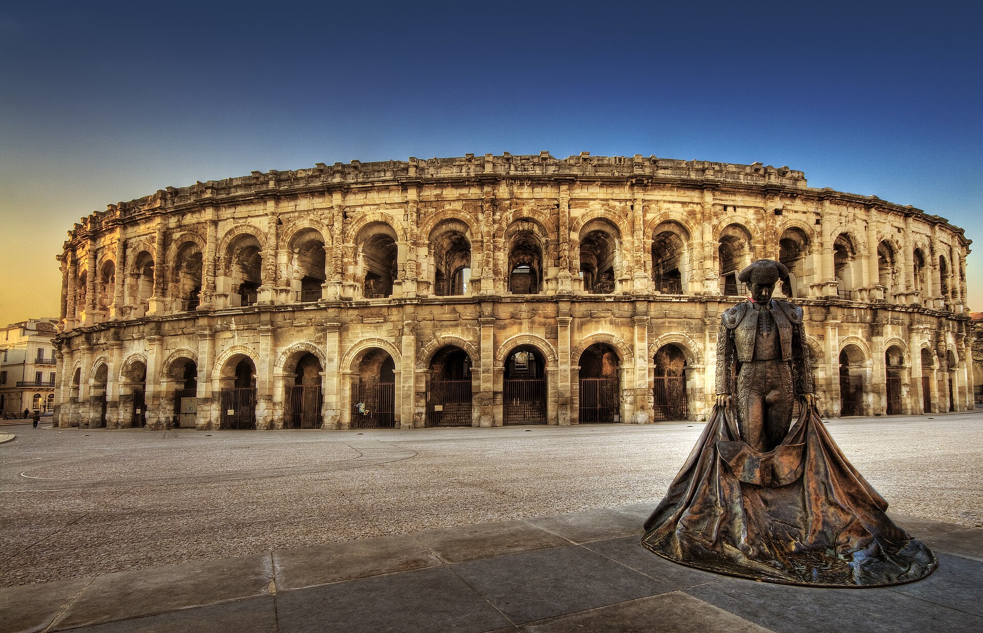 Les Arènes de Nîmes, amphithéâtre romain